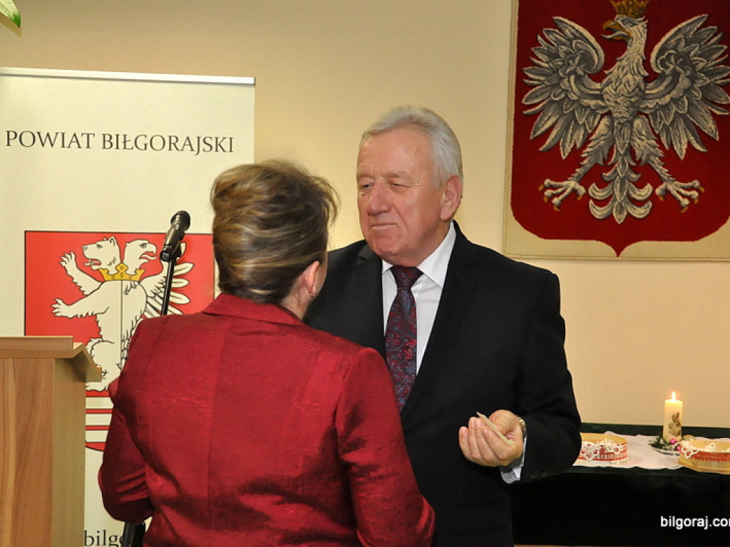 Spotkanie opłatkowe Rady Powiatu Biłgorajskiego (FOTO, VIDEO)