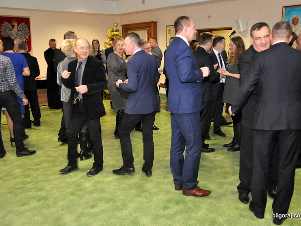 Spotkanie opłatkowe Rady Powiatu Biłgorajskiego (FOTO, VIDEO)