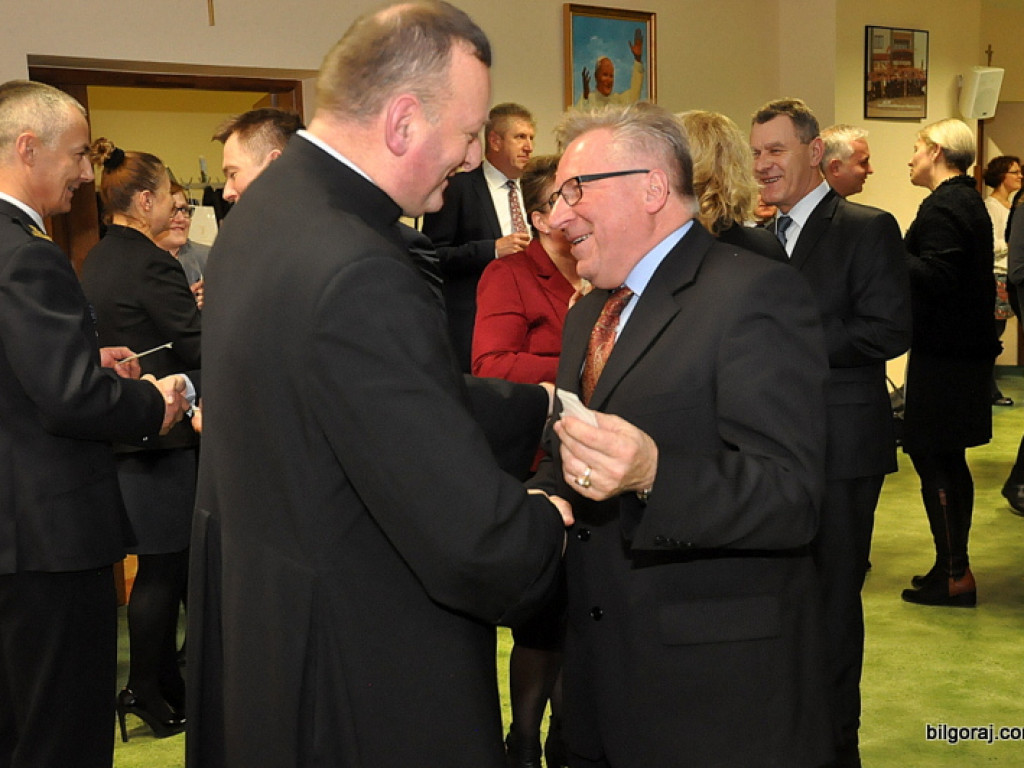 Spotkanie opłatkowe Rady Powiatu Biłgorajskiego (FOTO, VIDEO)