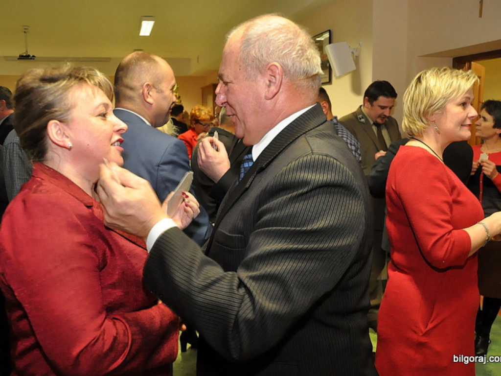 Spotkanie opłatkowe Rady Powiatu Biłgorajskiego (FOTO, VIDEO)