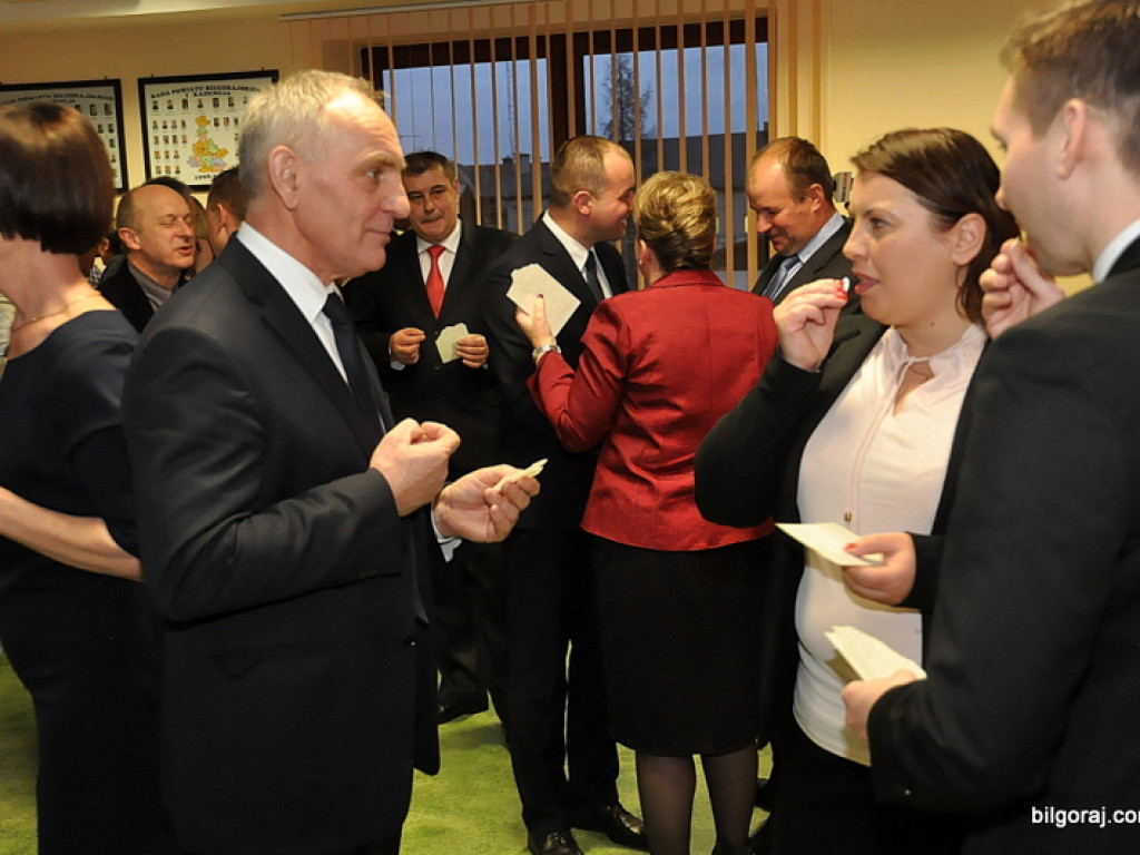 Spotkanie opłatkowe Rady Powiatu Biłgorajskiego (FOTO, VIDEO)