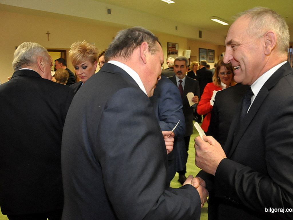 Spotkanie opłatkowe Rady Powiatu Biłgorajskiego (FOTO, VIDEO)