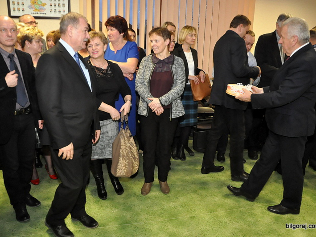 Spotkanie opłatkowe Rady Powiatu Biłgorajskiego (FOTO, VIDEO)