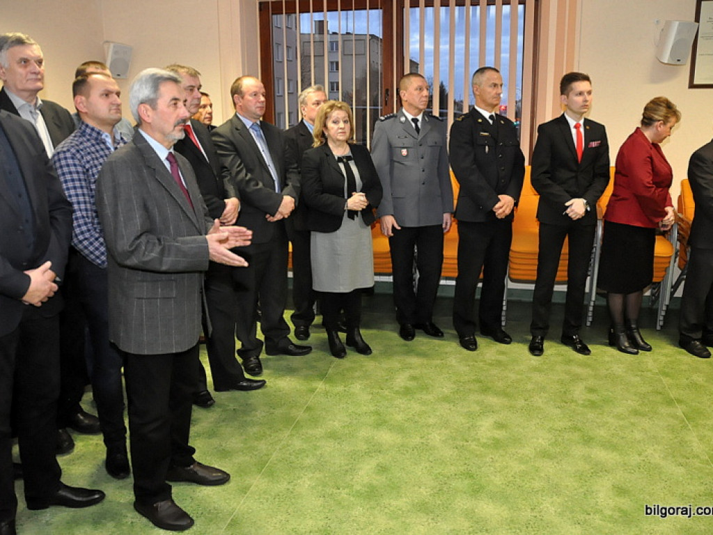 Spotkanie opłatkowe Rady Powiatu Biłgorajskiego (FOTO, VIDEO)