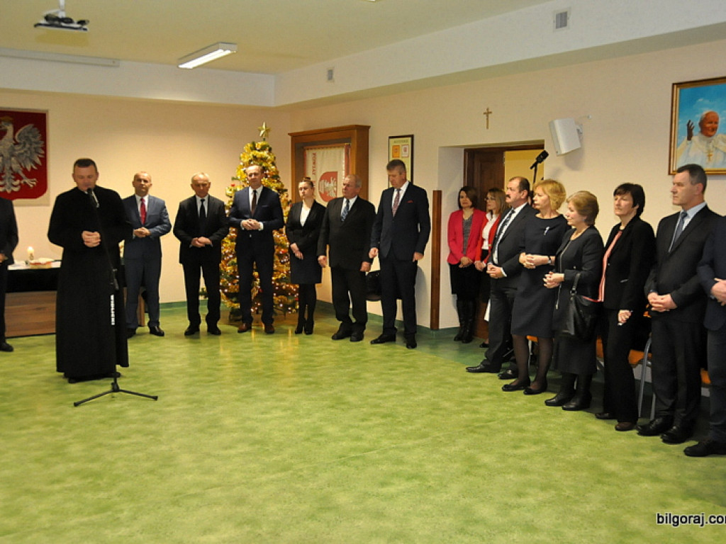 Spotkanie opłatkowe Rady Powiatu Biłgorajskiego (FOTO, VIDEO)
