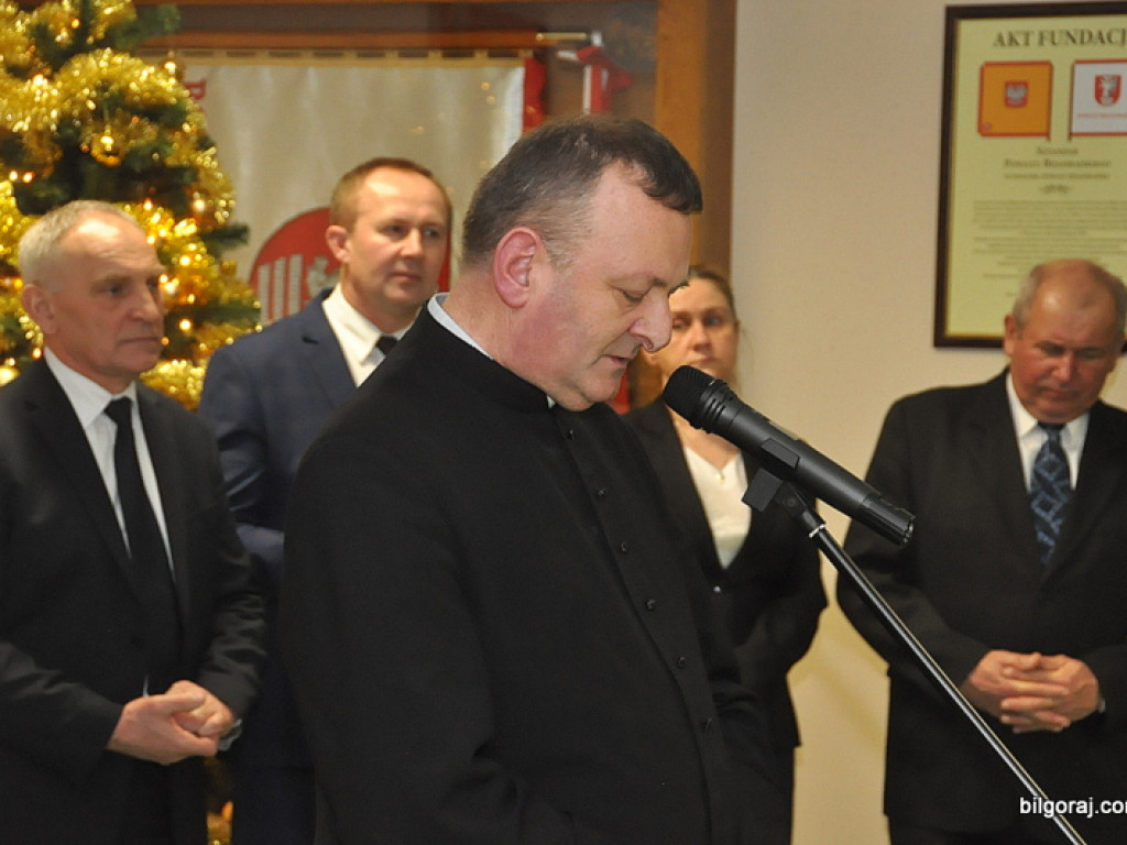 Spotkanie opłatkowe Rady Powiatu Biłgorajskiego (FOTO, VIDEO)