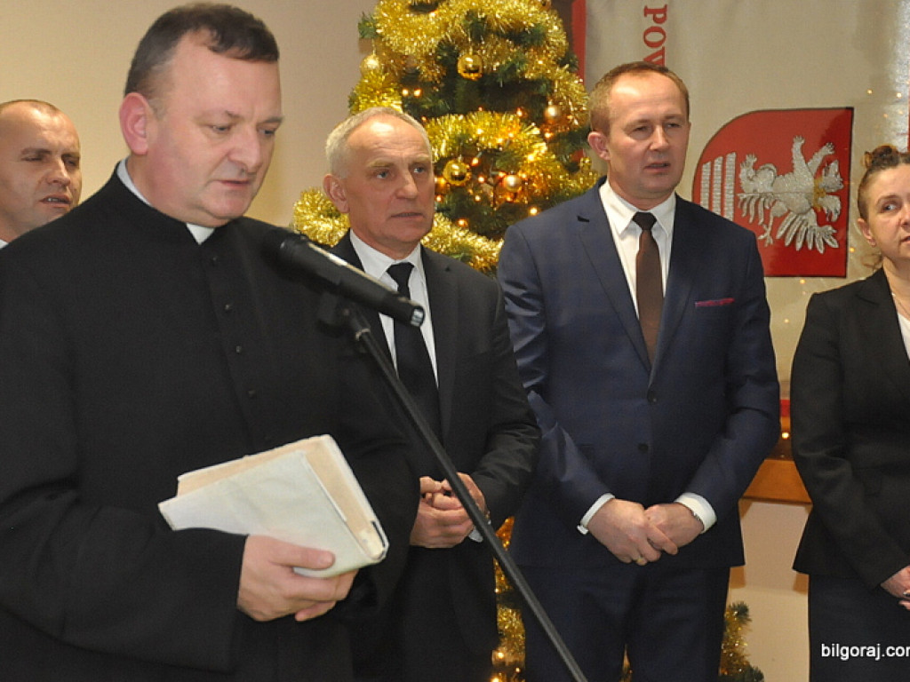 Spotkanie opłatkowe Rady Powiatu Biłgorajskiego (FOTO, VIDEO)