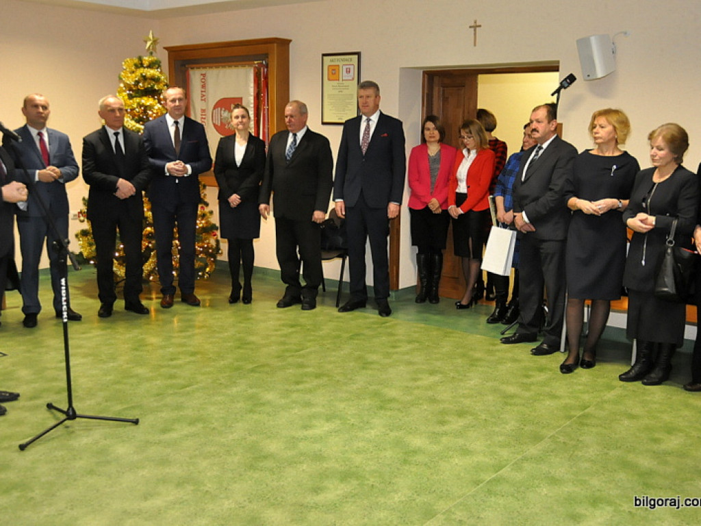Spotkanie opłatkowe Rady Powiatu Biłgorajskiego (FOTO, VIDEO)