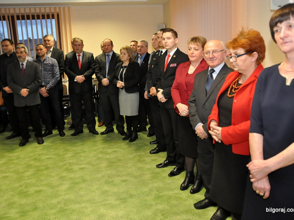 Spotkanie opłatkowe Rady Powiatu Biłgorajskiego (FOTO, VIDEO)