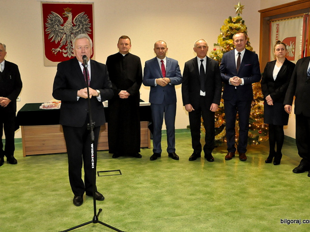 Spotkanie opłatkowe Rady Powiatu Biłgorajskiego (FOTO, VIDEO)