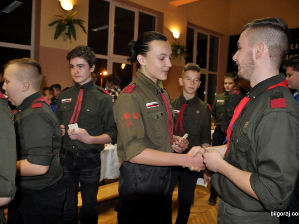 Wigilijne spotkanie harcerzy (FOTO)