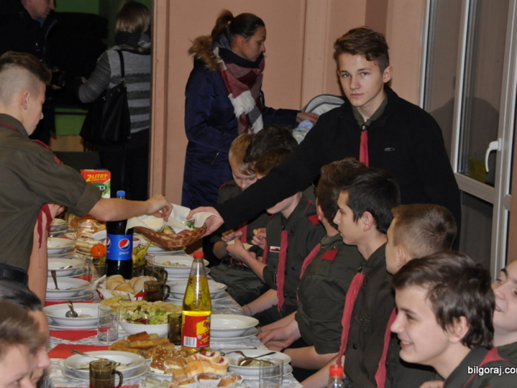 Wigilijne spotkanie harcerzy (FOTO)