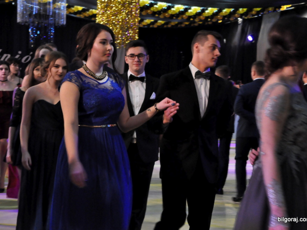 Bal studniówkowy w LO im. ONZ w Biłgoraju (FOTO, VIDEO)