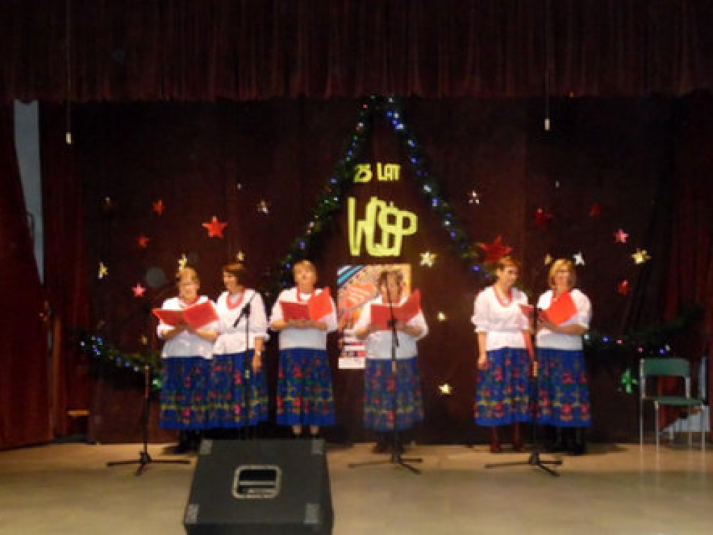 Gminny Koncert Kolęd w ramach WOŚP we Frampolu