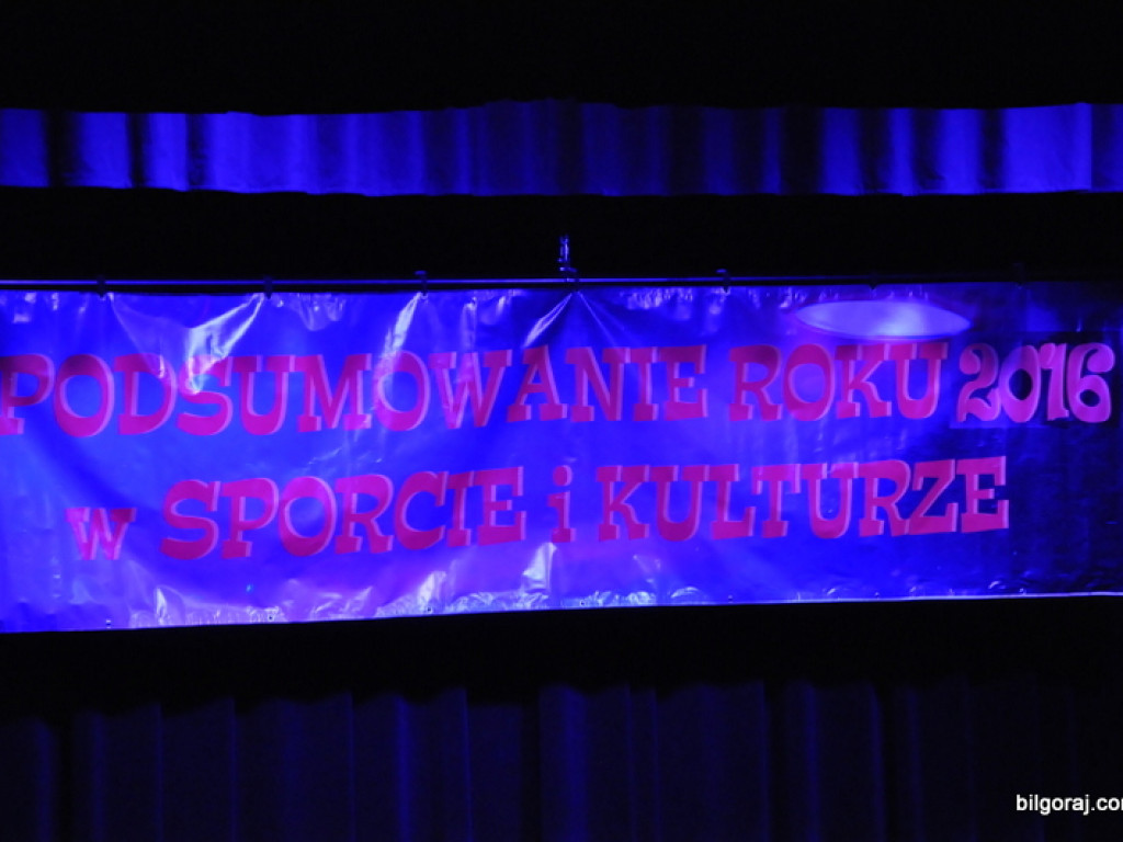 Biłgorajskie podsumowanie 2016 roku w sporcie i kulturze (FOTO)