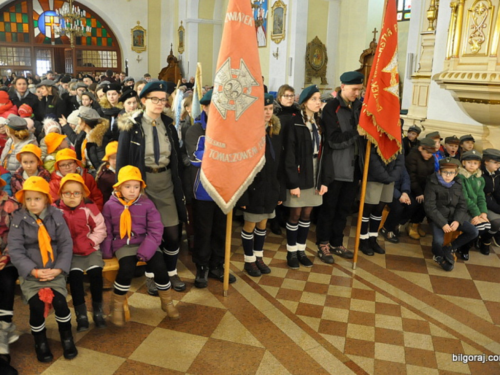 Harcerski Dzień Myśli Braterskiej w Biłgoraju (FOTO)