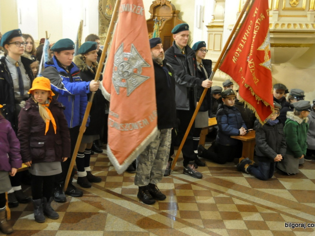 Harcerski Dzień Myśli Braterskiej w Biłgoraju (FOTO)