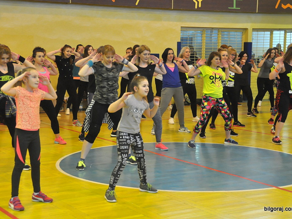 Zumba fitness charytatywnie i na sportowo dla Krzyśka Klimeckiego (FOTO, VIDEO)