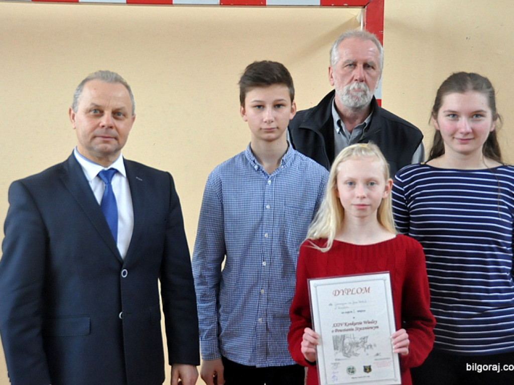 XXIV edycja Konkursu Wiedzy o Powstaniu Styczniowym (FOTO, WYNIKI)