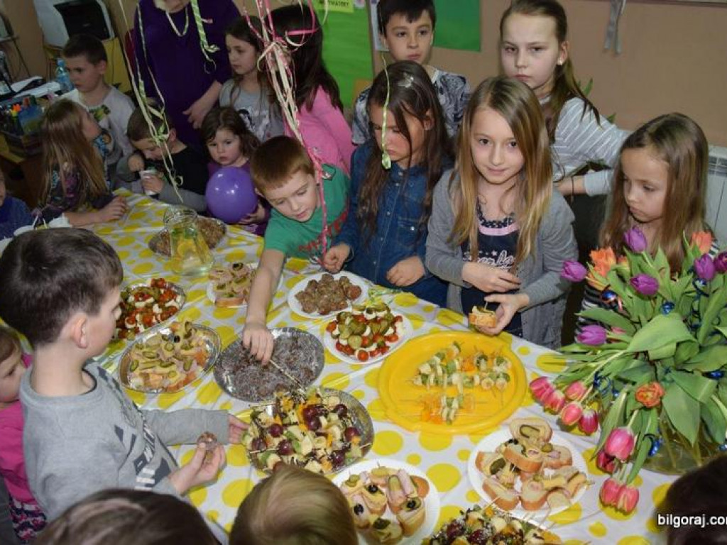 Zdrowe przekąski na przyjęcie urodzinowe - warsztaty dla dzieci (FOTO)