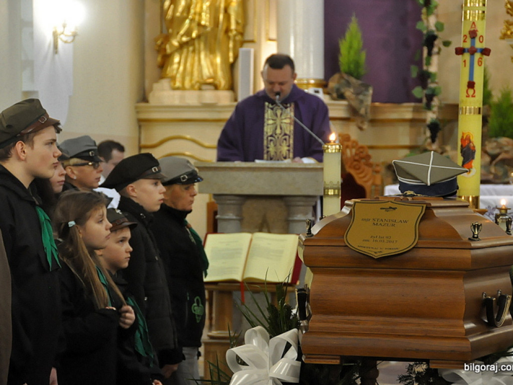 Pogrzeb majora Stanisława Mazura (FOTO)