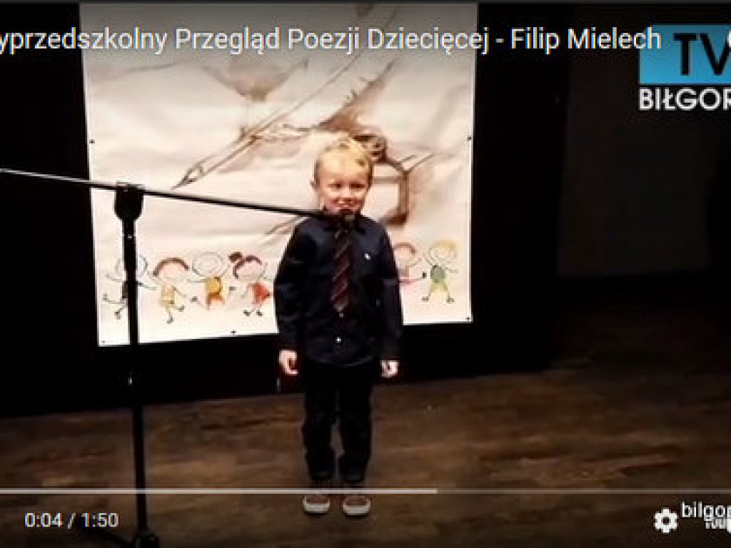 V Międzyprzedszkolny Przegląd Poezji Dziecięcej (FOTO, VIDEO)