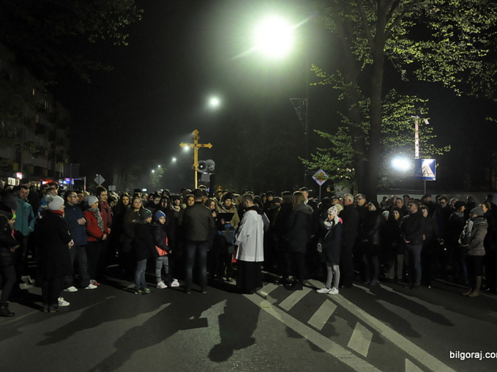 Droga Krzyżowa ulicami Biłgoraja (FOTO)