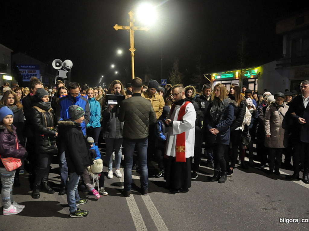 Droga Krzyżowa ulicami Biłgoraja (FOTO)