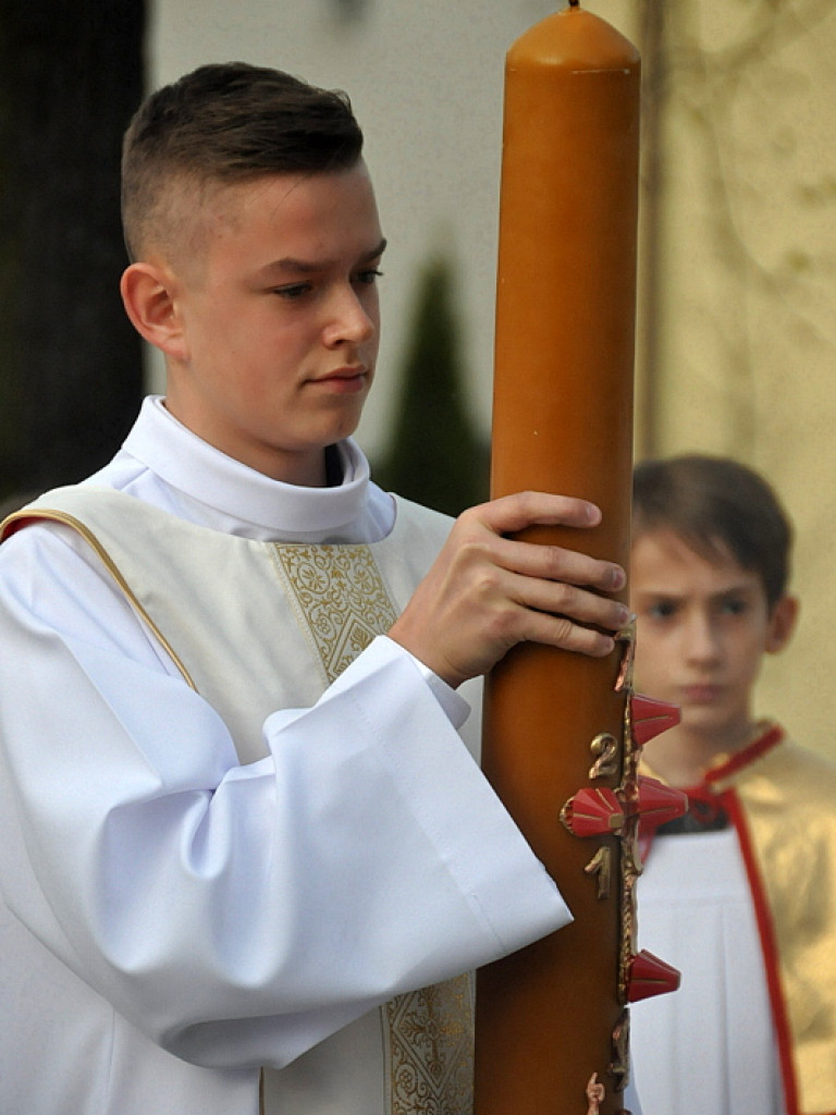 Wigilia Paschalna w parafii św. Marii Magdaleny (FOTO)