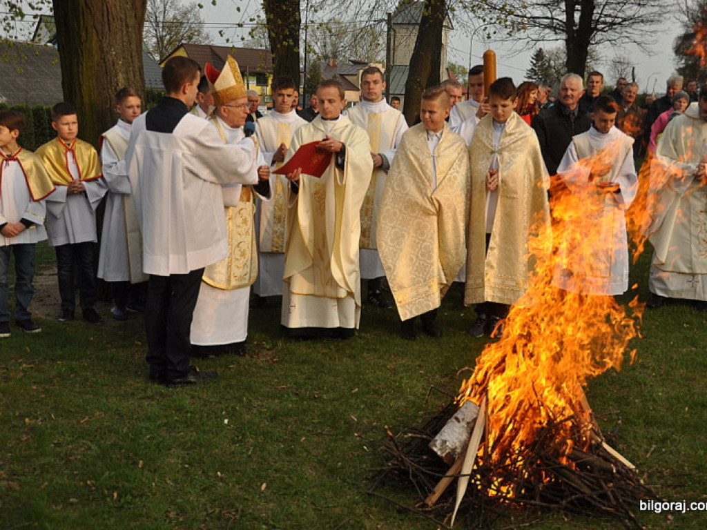 Wigilia Paschalna w parafii św. Marii Magdaleny (FOTO)