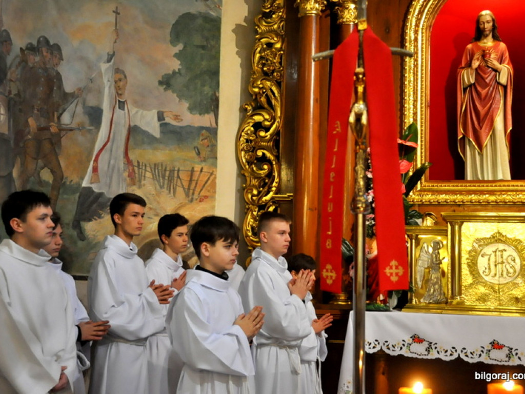 Rezurekcja w parafii św. Jerzego w Biłgoraju (FOTO)
