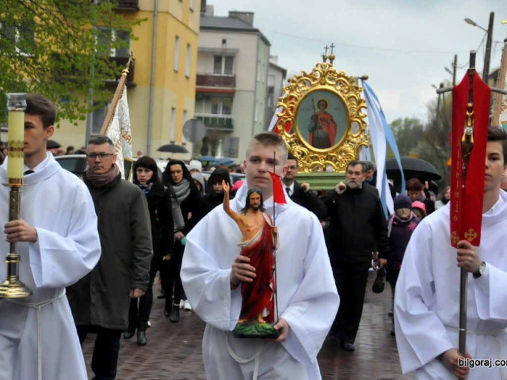 Rezurekcja w parafii św. Jerzego w Biłgoraju (FOTO)