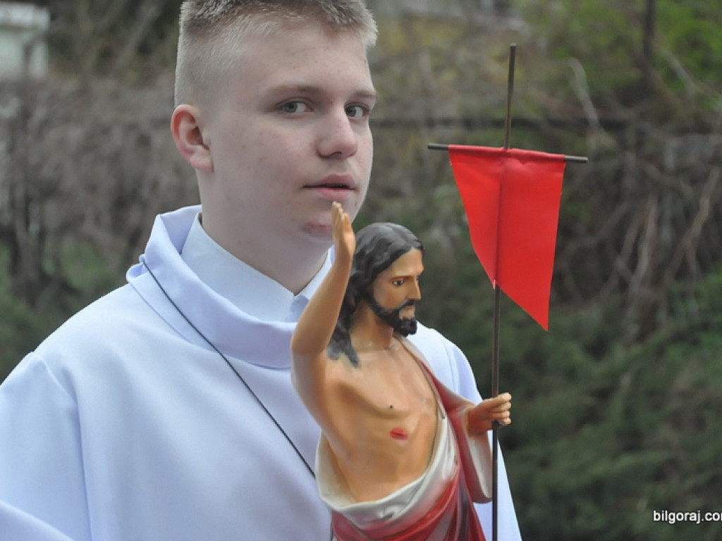 Rezurekcja w parafii św. Jerzego w Biłgoraju (FOTO)