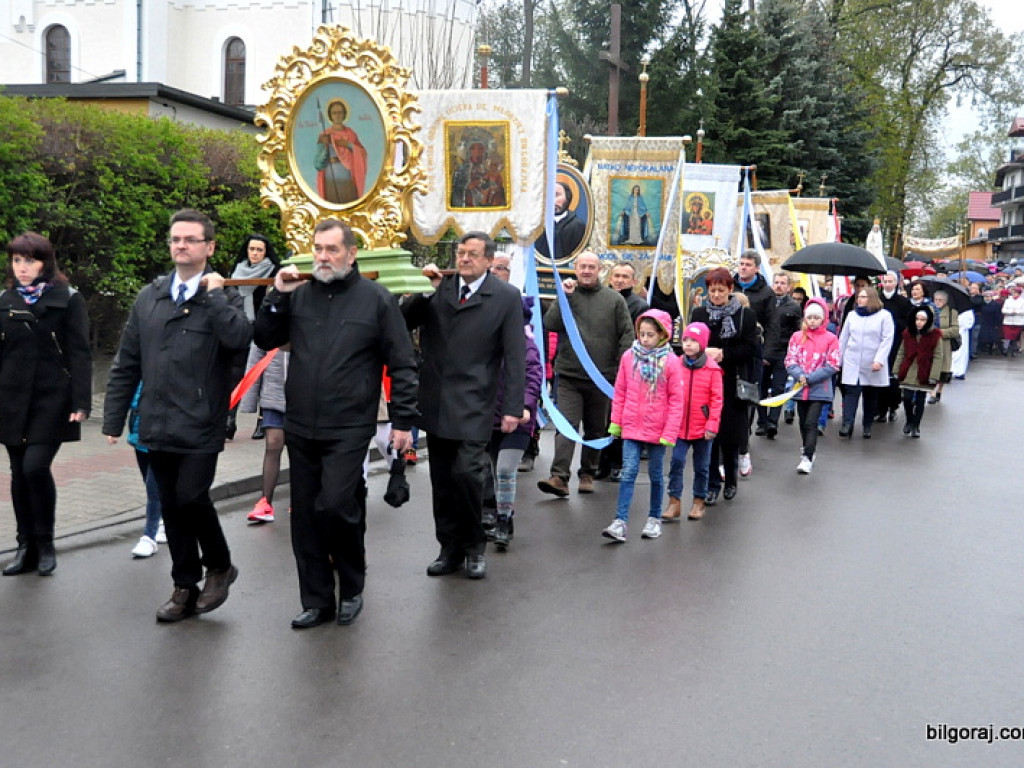Rezurekcja w parafii św. Jerzego w Biłgoraju (FOTO)