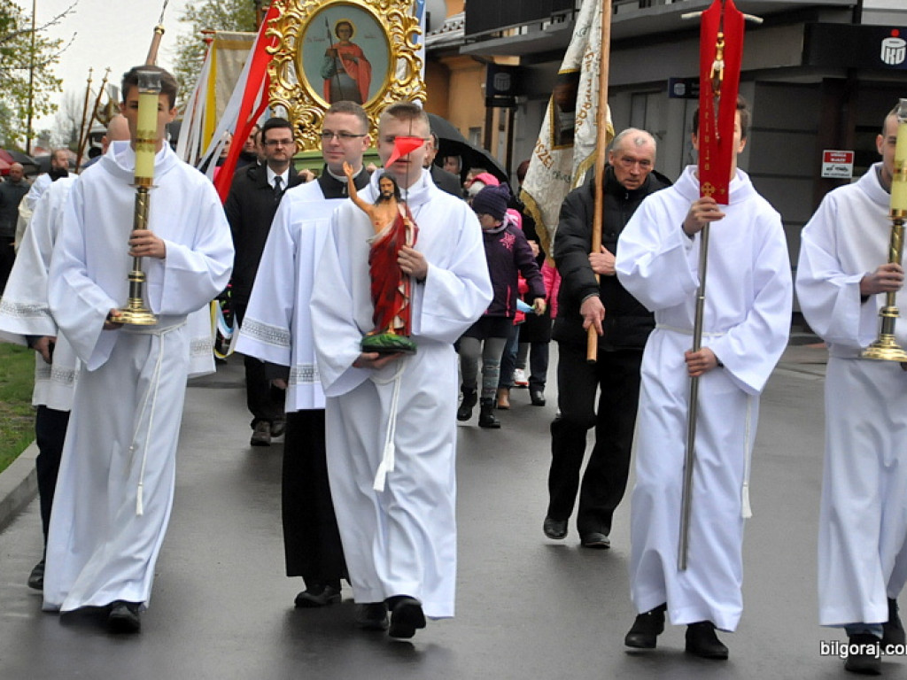 Rezurekcja w parafii św. Jerzego w Biłgoraju (FOTO)