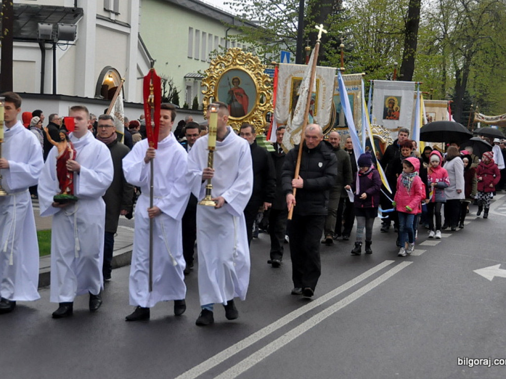 Rezurekcja w parafii św. Jerzego w Biłgoraju (FOTO)