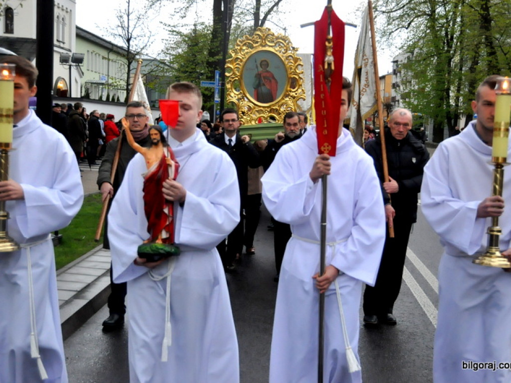 Rezurekcja w parafii św. Jerzego w Biłgoraju (FOTO)