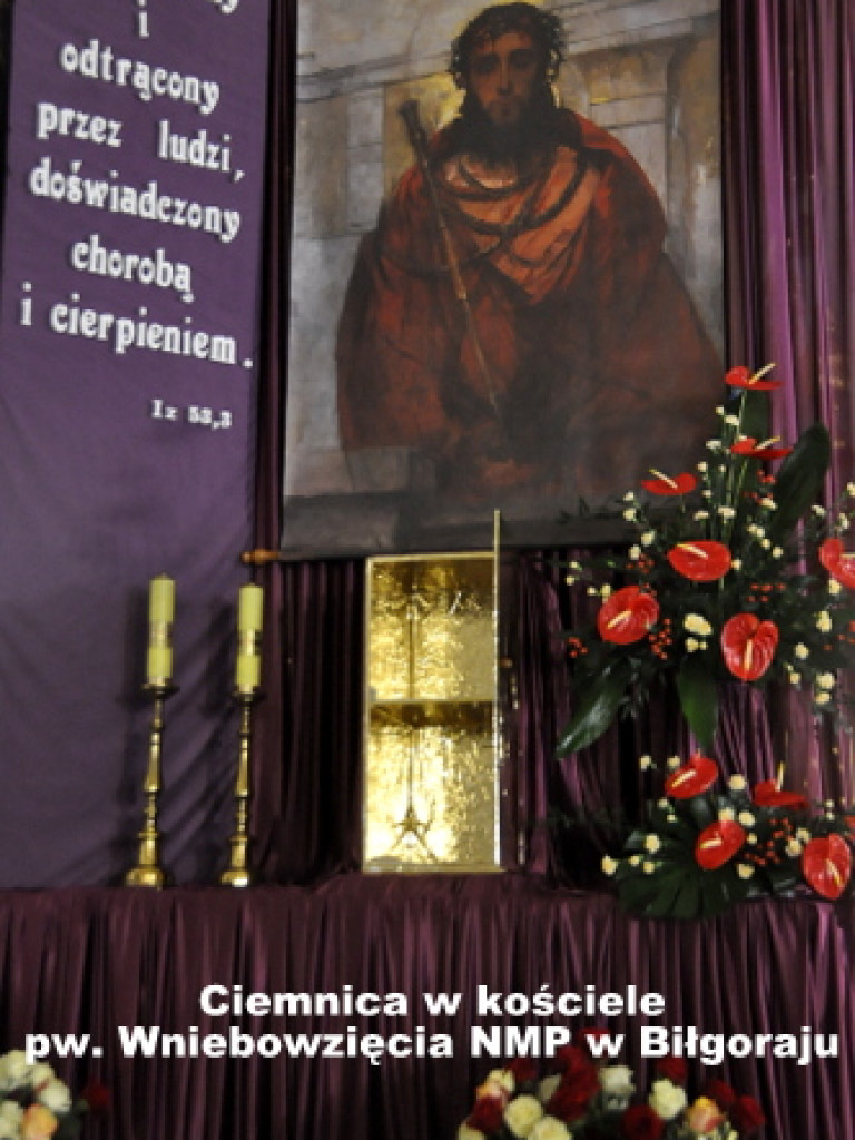 Ciemnice i Groby Pańskie w biłgorajskich świątyniach (FOTO)