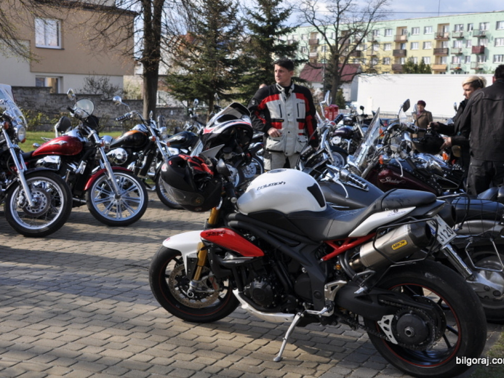 Motocykliści z Biłgoraja i Stalowej Woli rozpoczęli sezon (FOTO)