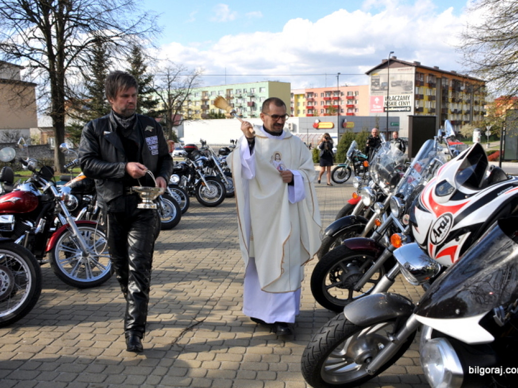 Motocykliści z Biłgoraja i Stalowej Woli rozpoczęli sezon (FOTO)