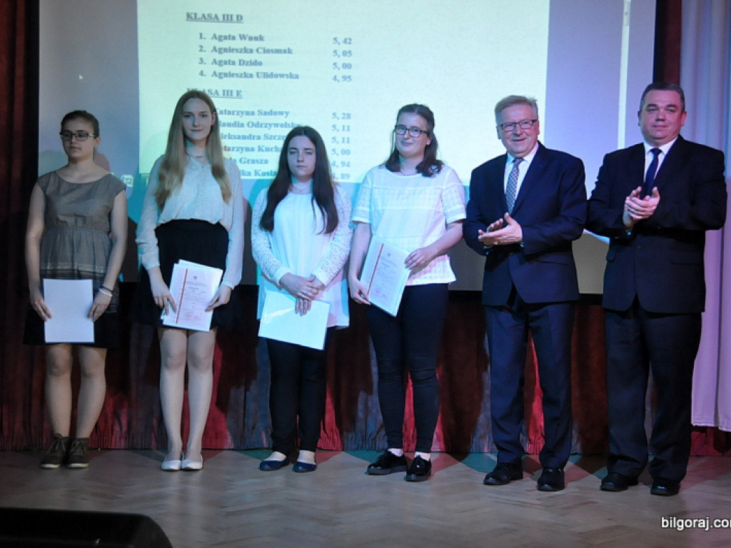Pożegnanie maturzystów w ONZ-cie (FOTO)