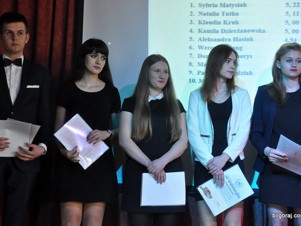 Pożegnanie maturzystów w ONZ-cie (FOTO)