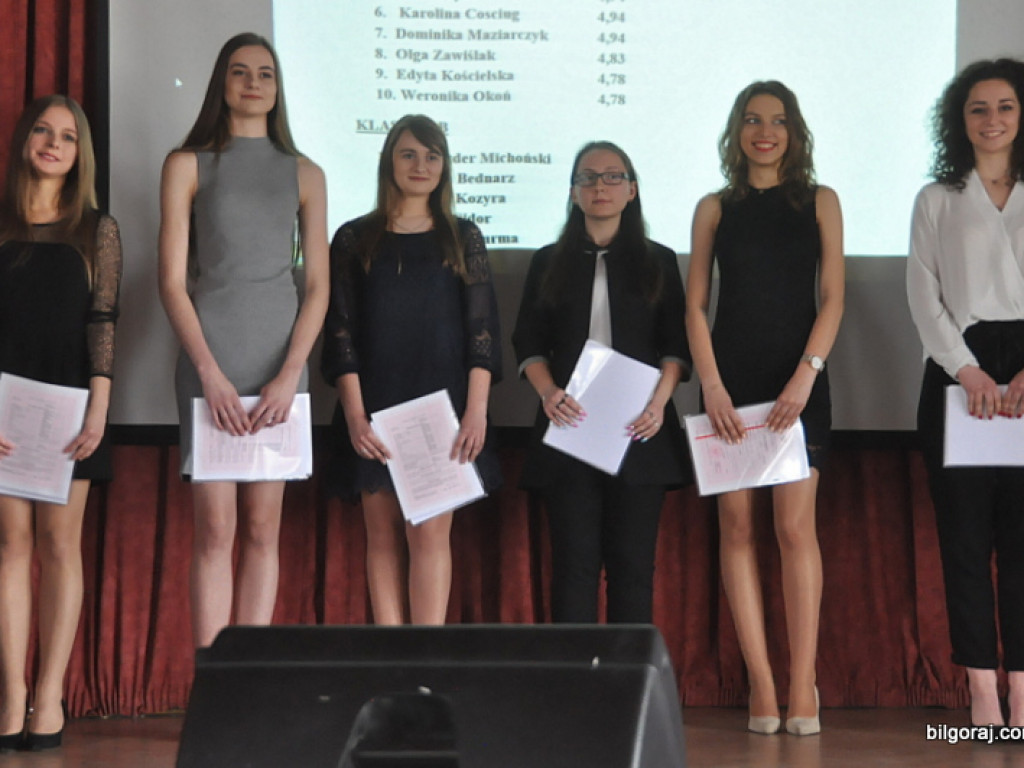 Pożegnanie maturzystów w ONZ-cie (FOTO)