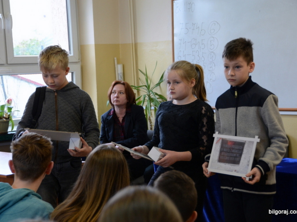 V Konkurs Wiedzy o Miejscach Pamięci Narodowej i Regionalnej na Terenie Miasta Biłgoraja (FOTO, WYNIKI)