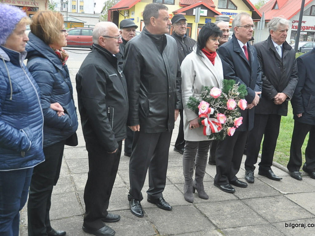 Uroczystości 1-majowe w Biłgoraju (FOTO)