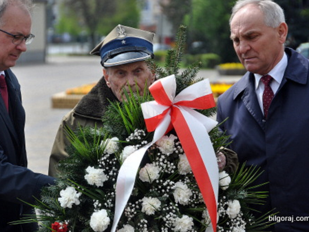 Biłgoraj: 226. rocznica uchwalenia Konstytucji 3 Maja (FOTO)