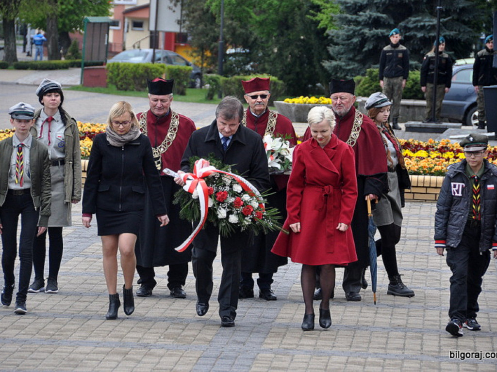 Biłgoraj: 226. rocznica uchwalenia Konstytucji 3 Maja (FOTO)