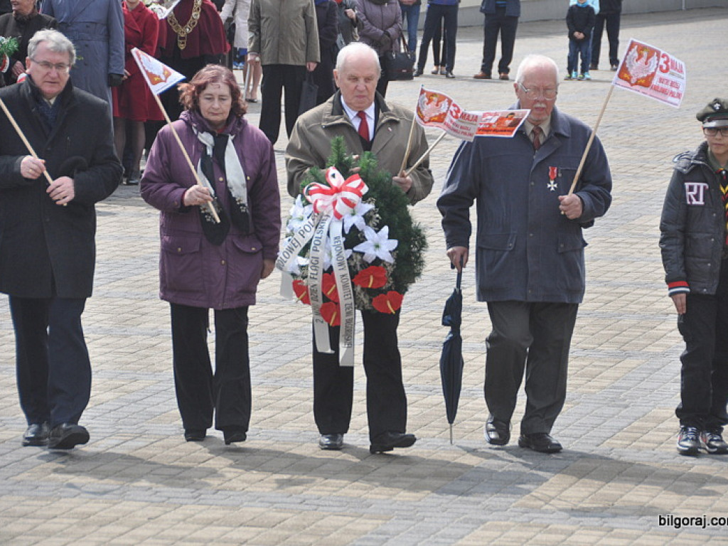 Biłgoraj: 226. rocznica uchwalenia Konstytucji 3 Maja (FOTO)