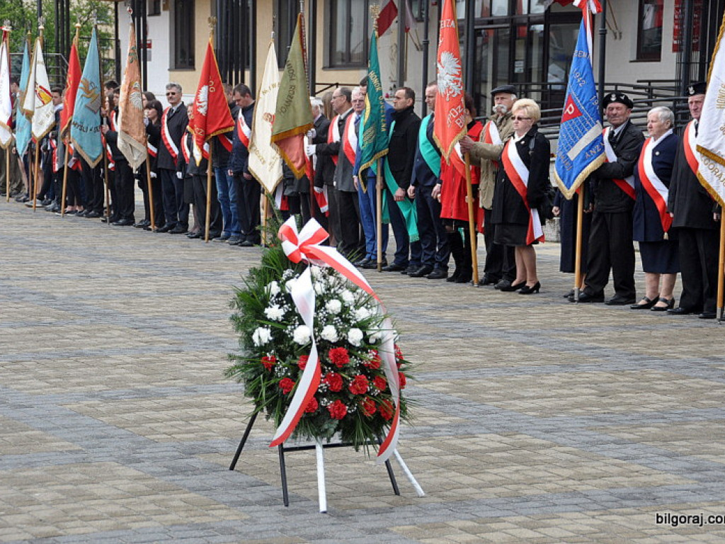 Biłgoraj: 226. rocznica uchwalenia Konstytucji 3 Maja (FOTO)