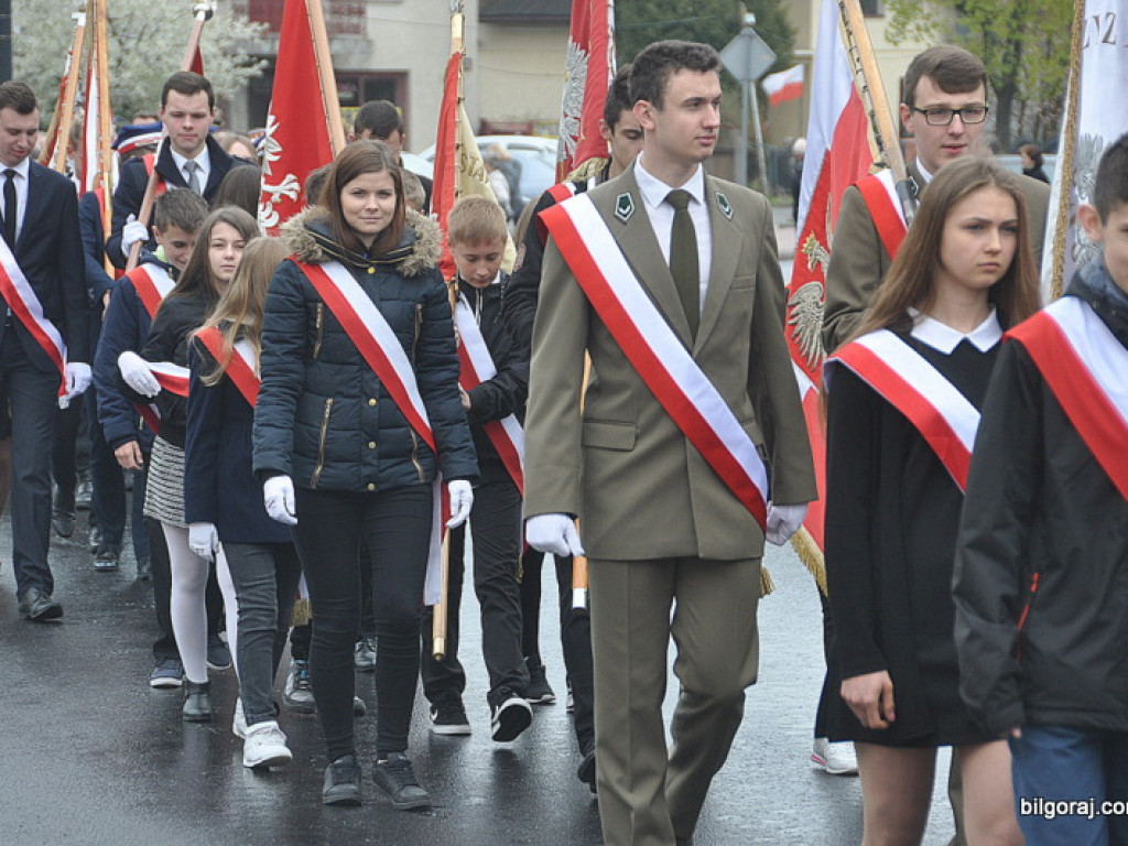 Biłgoraj: 226. rocznica uchwalenia Konstytucji 3 Maja (FOTO)